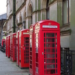 Telephone Boxes, Market Street, Preston