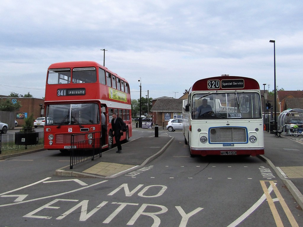 May-22 Eastern Counties VR190 VPW85S and Midland Vectis TDL564K Whittlesey