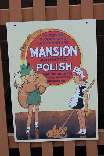 473 Mansion (antiseptic) Polish - Advertising Enamel Sign