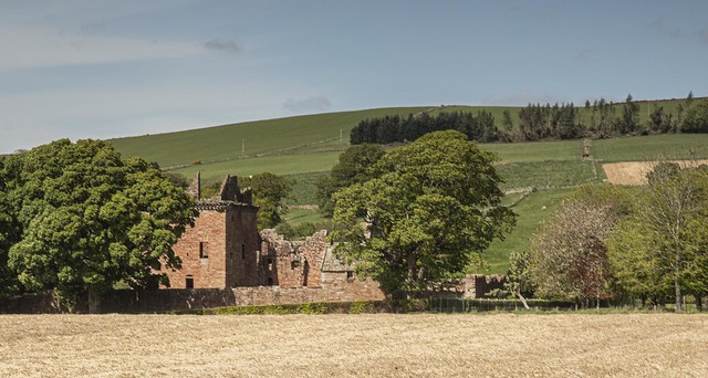 Edzell Castle by Edzell Angus Scotland