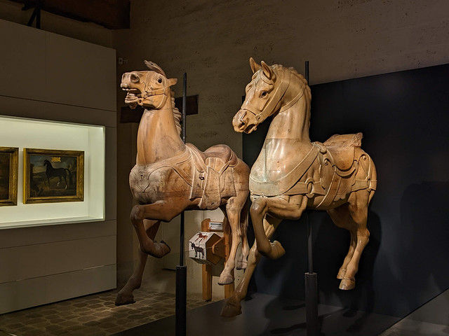Carousel Horses Stable Museum Château de Chantilly