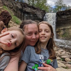 We had great fun exploring Minnehaha Falls yesterday!