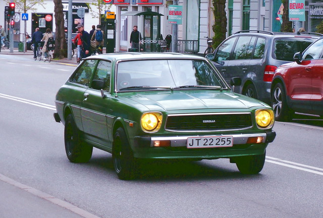 Toyota Corrolla JT22255 is a very rare survivor in Denmark