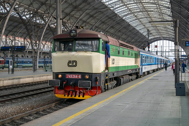 ČD 749 264 Praha hlavní nádraží