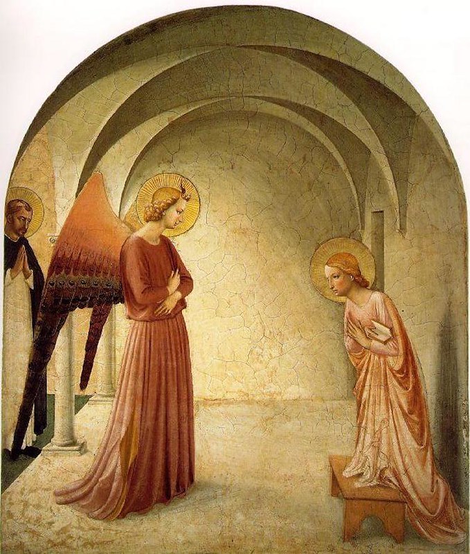 Anunciación, Fra Angelico