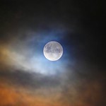 16. Mai 2022 - 20:30 - Full moon with Cloud cover 16th May 2022