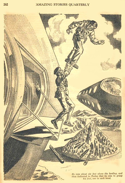 Amazing Stories Quarterly / Spring 1931 // Illustration 4
