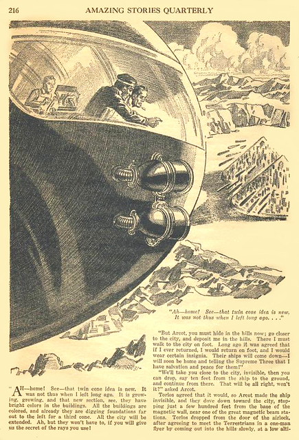 Amazing Stories Quarterly / Spring 1931 // Illustration 6