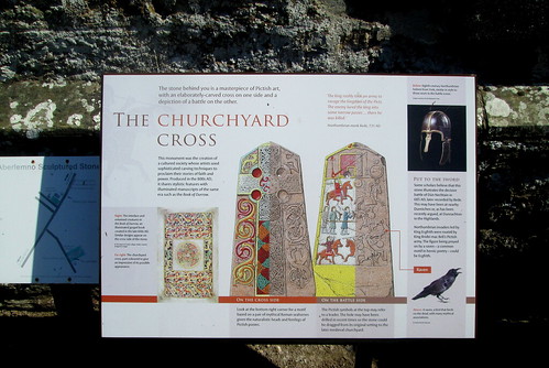 Info Board Churchyard Cross