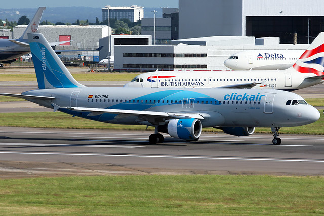 Clickair | Airbus A320-200 | EC-GRG | London Heathrow