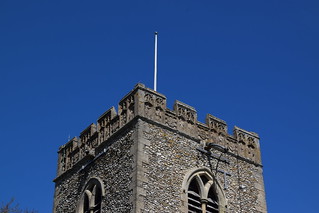 tower parapet (west and south)