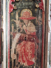 pulpit: St Jerome (15th Century)