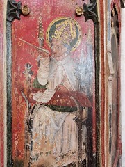 pulpit: St Augustine (15th Century)
