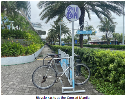 Conrad Manila Bicycle Racks