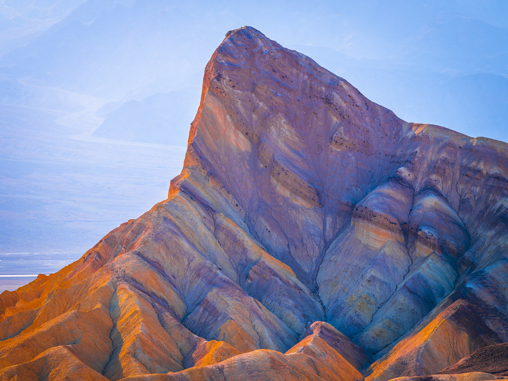 Death Valley National Park Zabriskie Point Vibrant Colors Desert Hues Pastels Fuji GFX100 Fine Art Landscape Nature Photography California! Dr. Elliot McGucken Master Medium Format Photographer!  Fujifilm GFX 100 & FUJIFILM GF Lens! DVNP 45EPIC