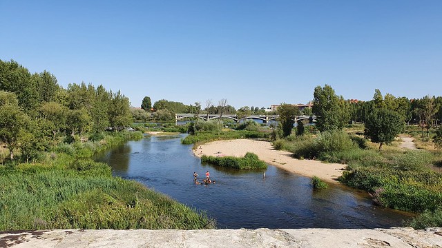 Río Duero ,Salamanca (Castilla y León, España)