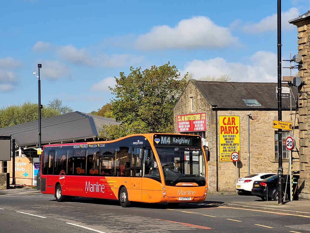 Burnley Bus Company Optare Versa YJ17FVS
