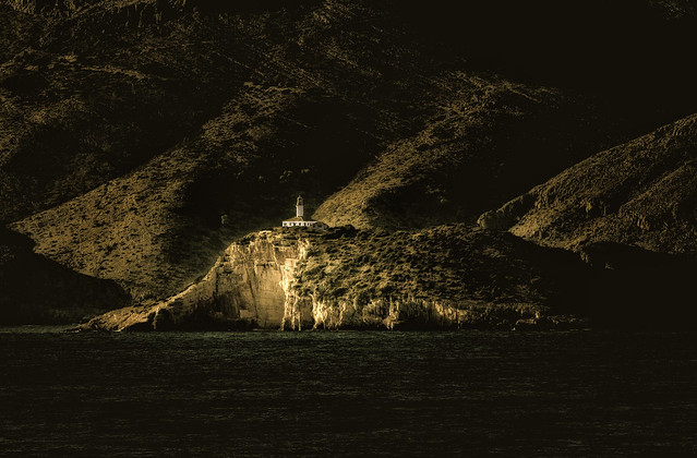 Lighthouse Struga on the island of Lastovo........
