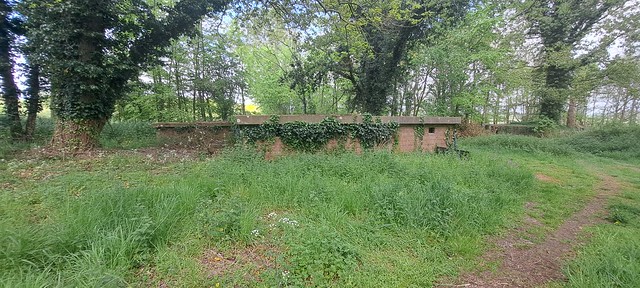 📌 WWII Heavy Anti-Aircraft Battery Gun Emplacement Command Post, Mautby Road, Mautby [TG 4887 1094]