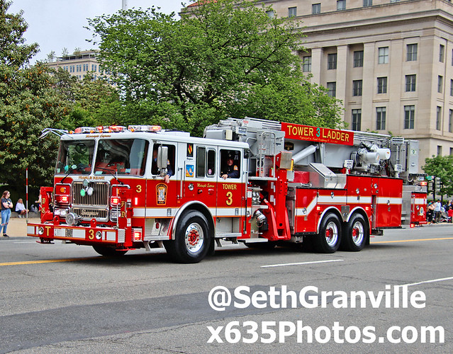 DCFD Tower Ladder 3