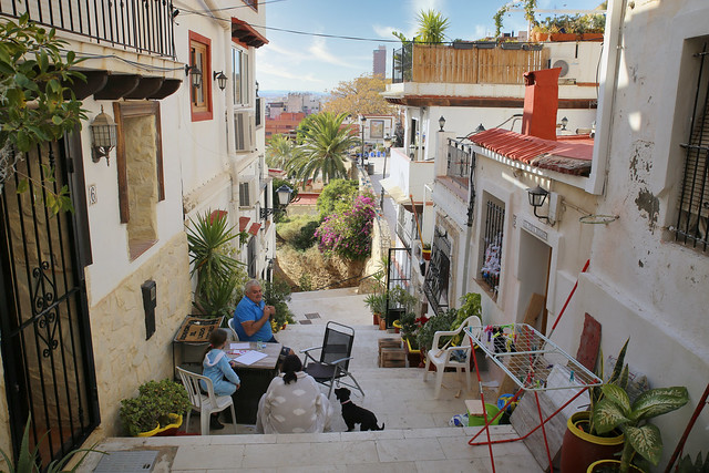 Spaniards love the outdoors and see the street as an extension of their home