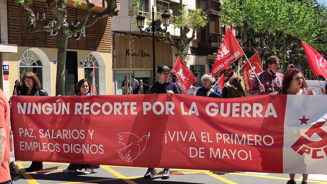 May Day Demonstration - Logroño, La Rioja, Spain