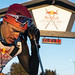 Participant seen after finishing Red Bull Nordenskioeldsloppet in Jokkmokk, Sweden on March 30, 2019. // Magnus Östh / Red Bull Content Pool // AP-1YVUDX1YN2111 // Usage for editorial use only // Please go to www.redbullcontentpool.com for further information. // 