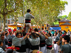 Diada Castellera de la Festa Major de Sants