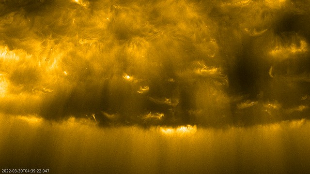 Solar Orbiter’s highest resolution image ever of the Sun’s south pole