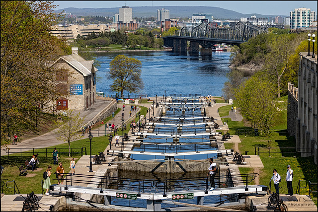 Rideau Canal Locks - Ottawa Canada