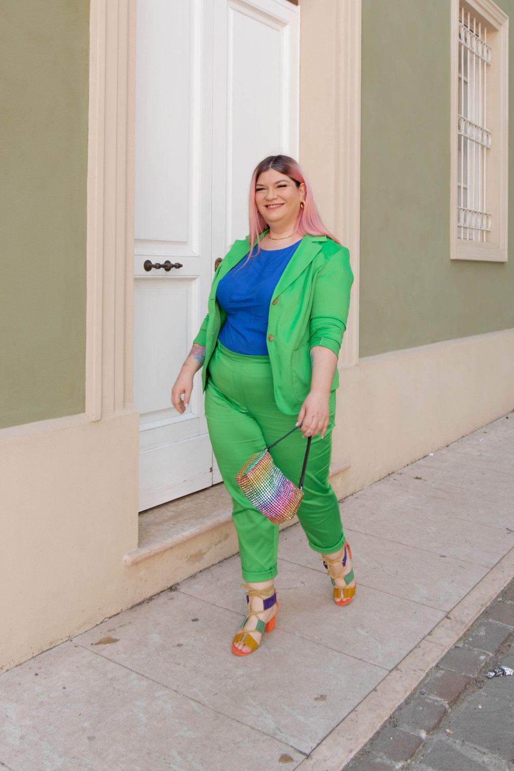 curvy plus size outfit meteore made in italy colorblock (5)