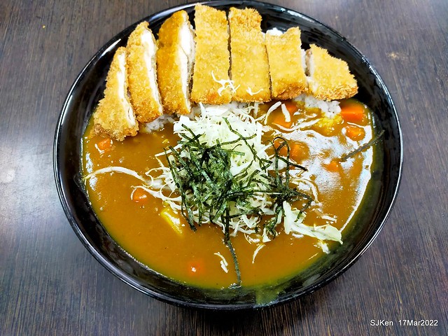 「咖食堂」 (Multiple style curry rice & noodle restaurant), Taipei, Taiwan, SJKen, Mar 17, 2022.