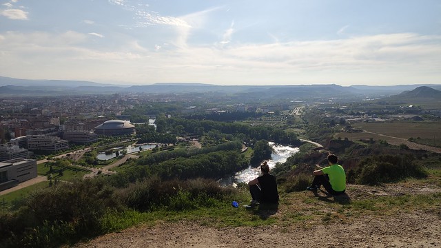 View from Monte Cantabria - Logroño, La Rioja, Spain