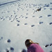 Niece in snow