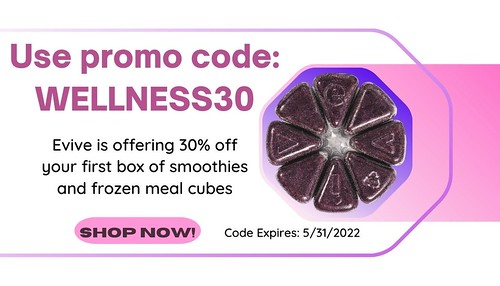 Evive's May promo code: WELLNESS30