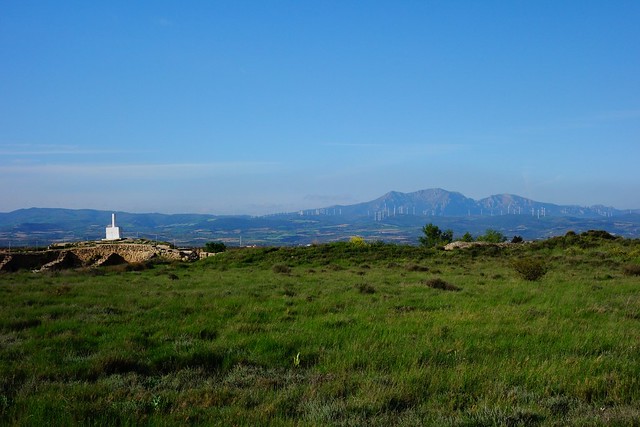 Windmills - View from Monte Cantabria - Logroño, La Rioja, Spain