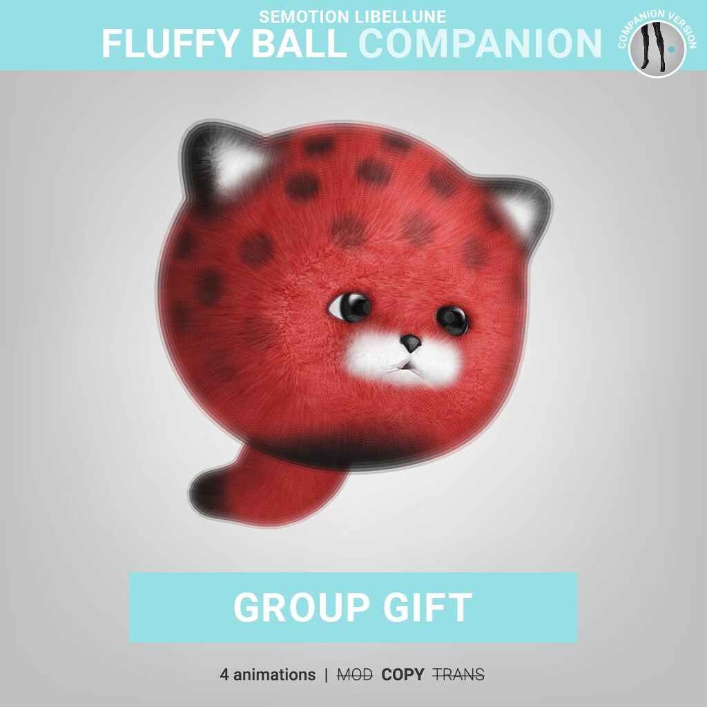[ GROUP GIFT ] SEmotion Libellune Fluffy Ball Companion