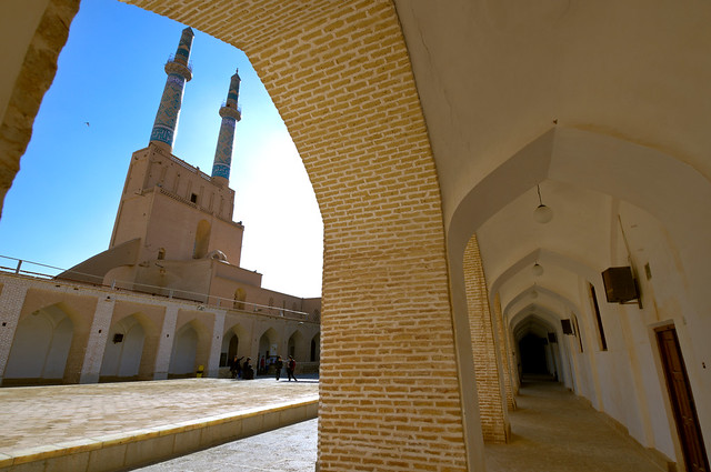 Jameh mosque of Yazd, Iran