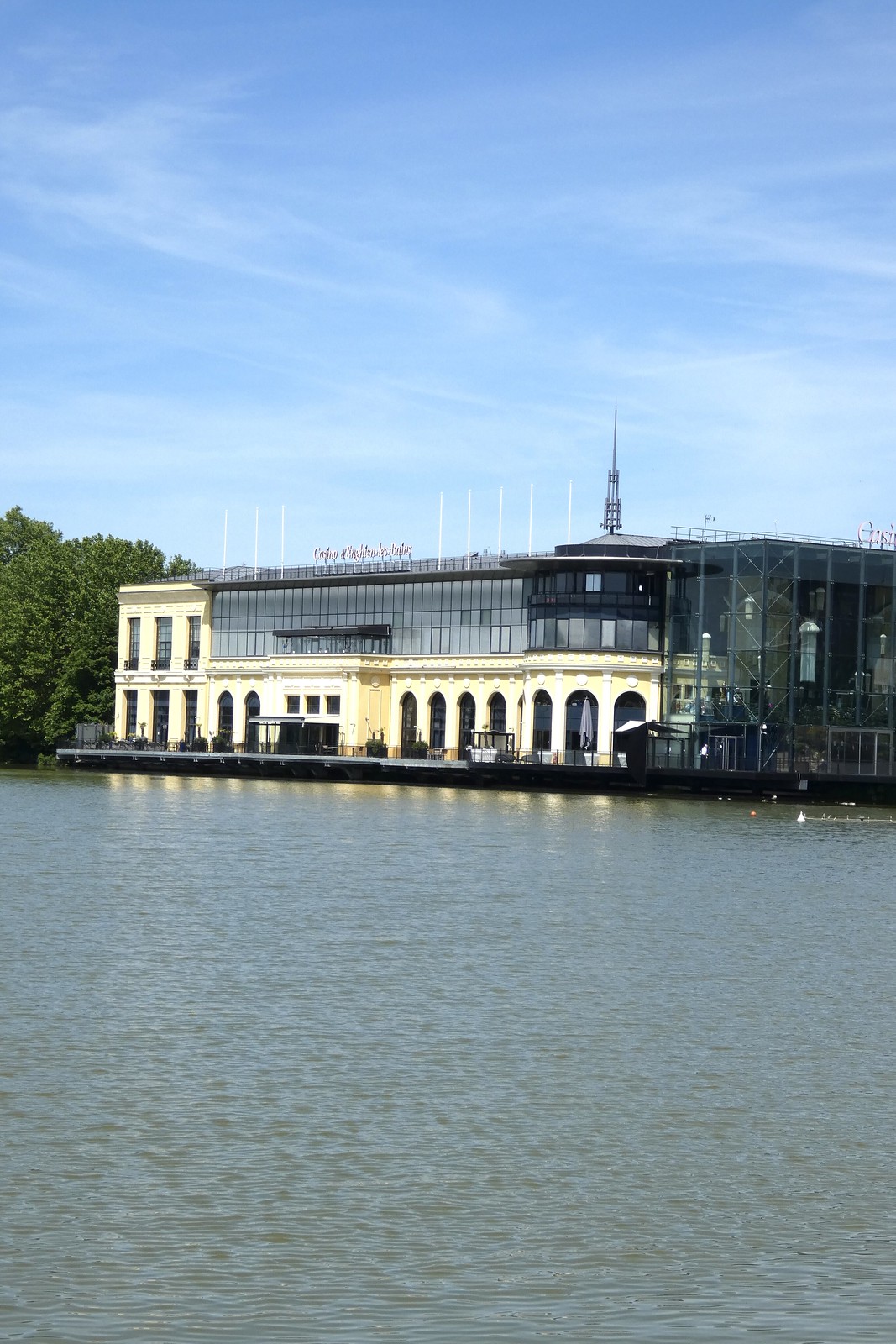 Une balade autour du lac d'Enghien-les-Bains