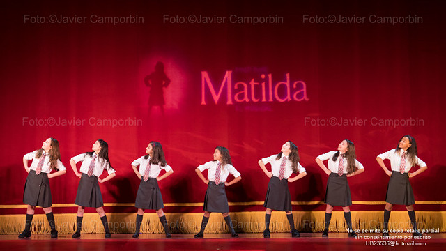 Presentacion Matilda, el musical de Tim Minchin.