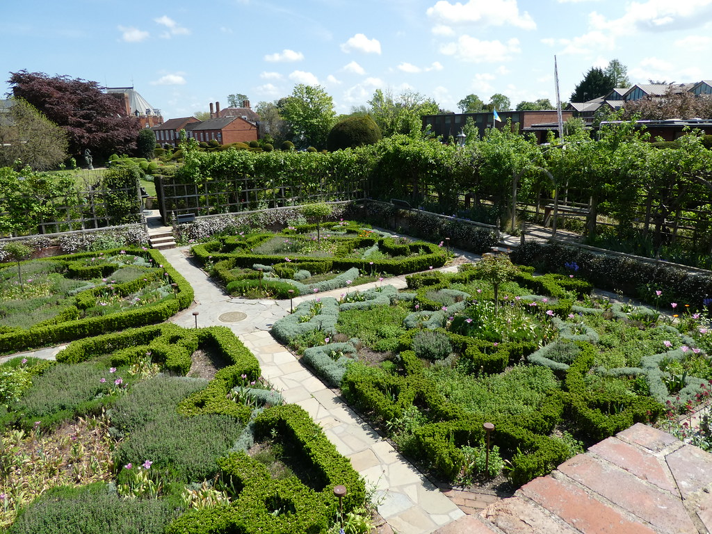 Knot Garden, Shakespeare's Birthplace, Stratford-upon-Avon