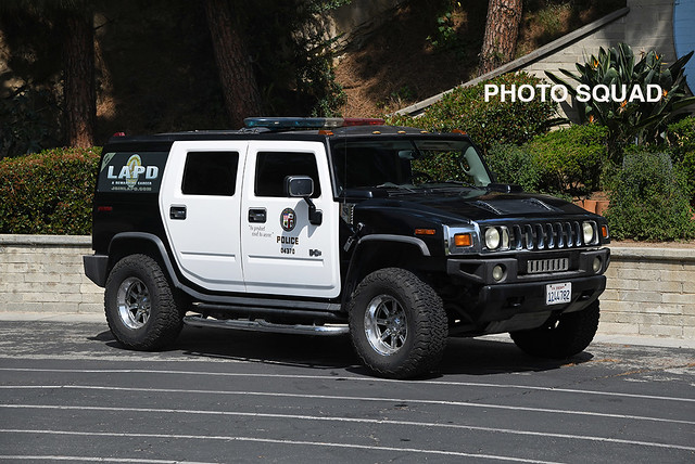 🚔 Los Angeles Police Department (LAPD) Hummer H2 car @ Police Academy Los Angeles