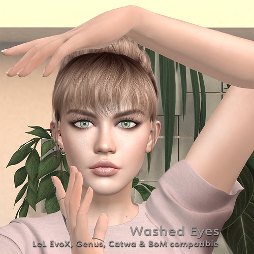 Washed eye poster