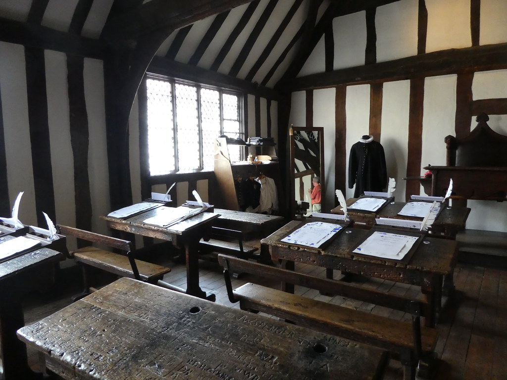 Classroom at Shakespeare's School Room