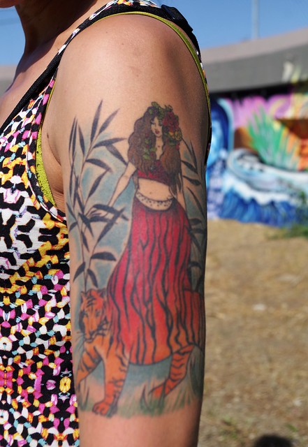 Detailed Look Of Exotic Tattoo