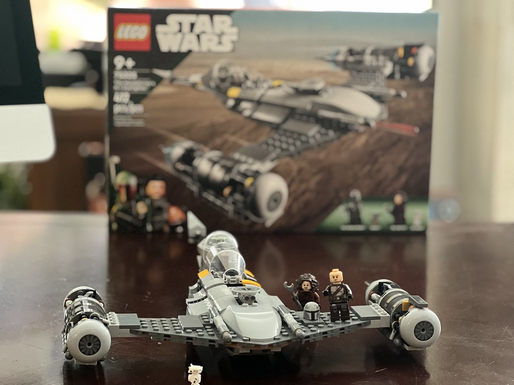 First Naboo Starfighter I’ve build in, what, 23 years?  LEGO has stepped up the experience.
