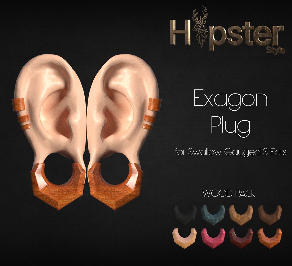 [Hipster Style] Exagon Plug Wood Pack
