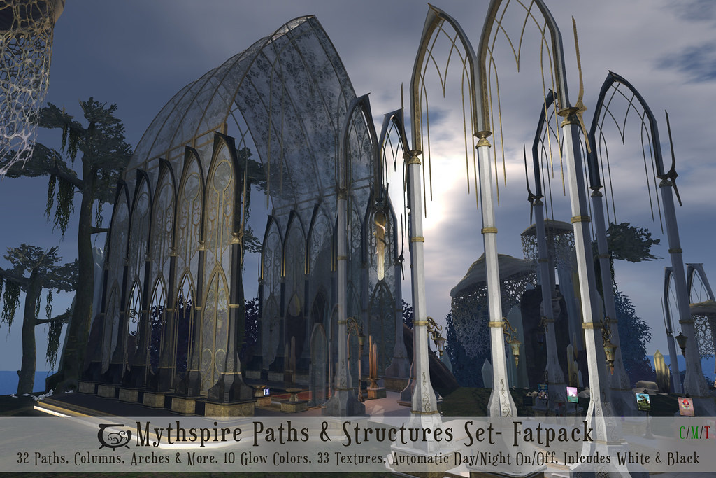Mythspire Paths and Structures Set Now At Pandora!