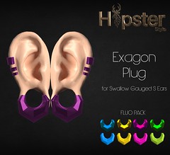 [Hipster Style] Exagon Plug Fluo Pack