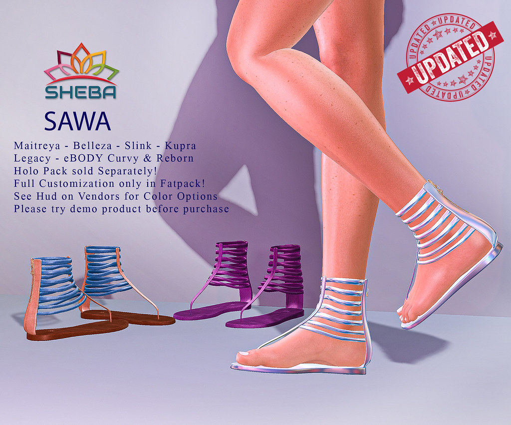 [Sheba] Sawa Sandals UPDATED